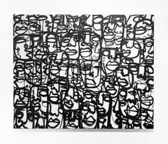 Clarence James "All Souls" peinture sur toile