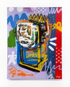 Clarence James "Sii te stesso" dipinto su tela