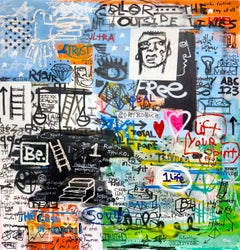 Clarence James "En la luz - Pintura mural (5)"