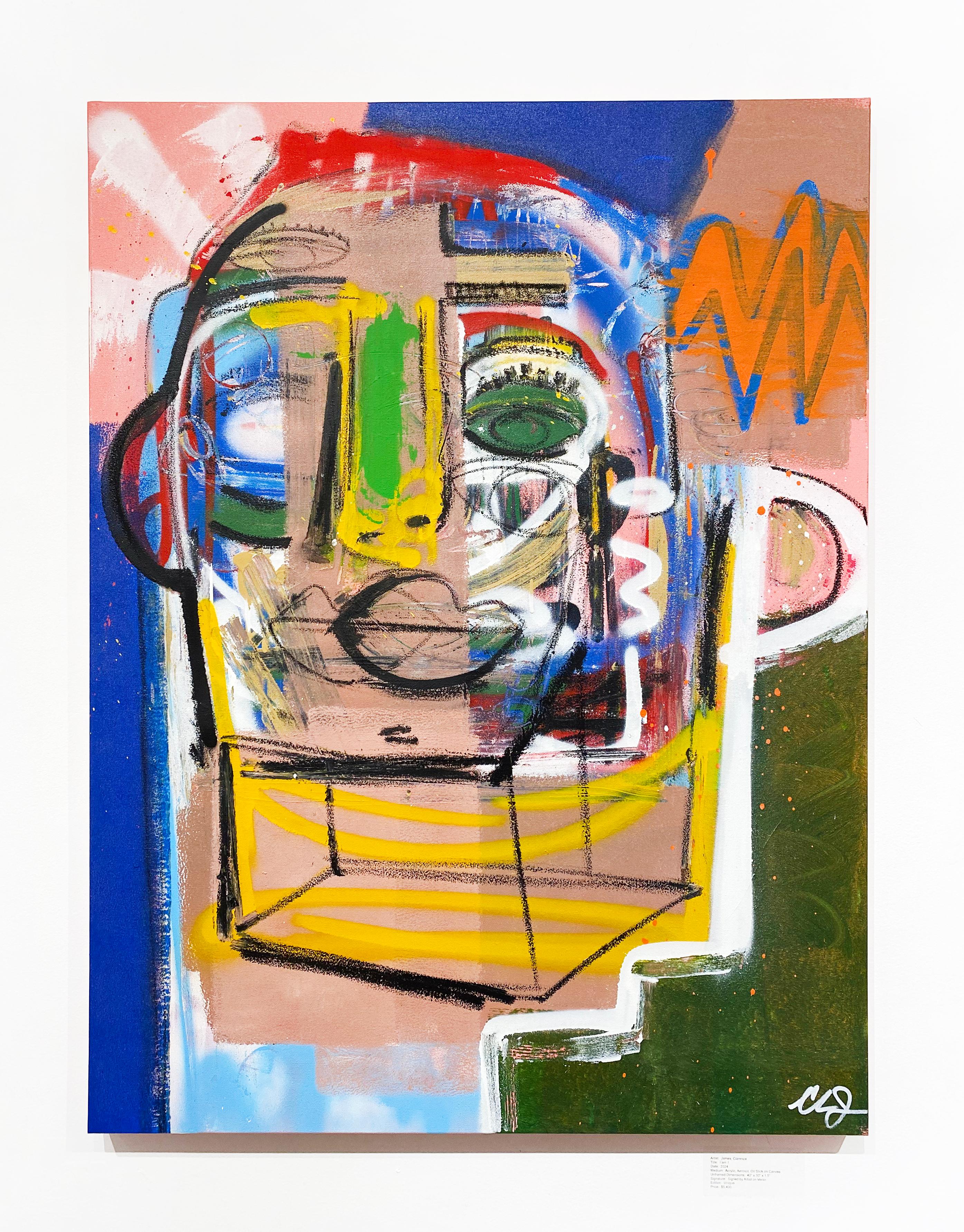 Clarity - Contemporary Painting by Clarence James