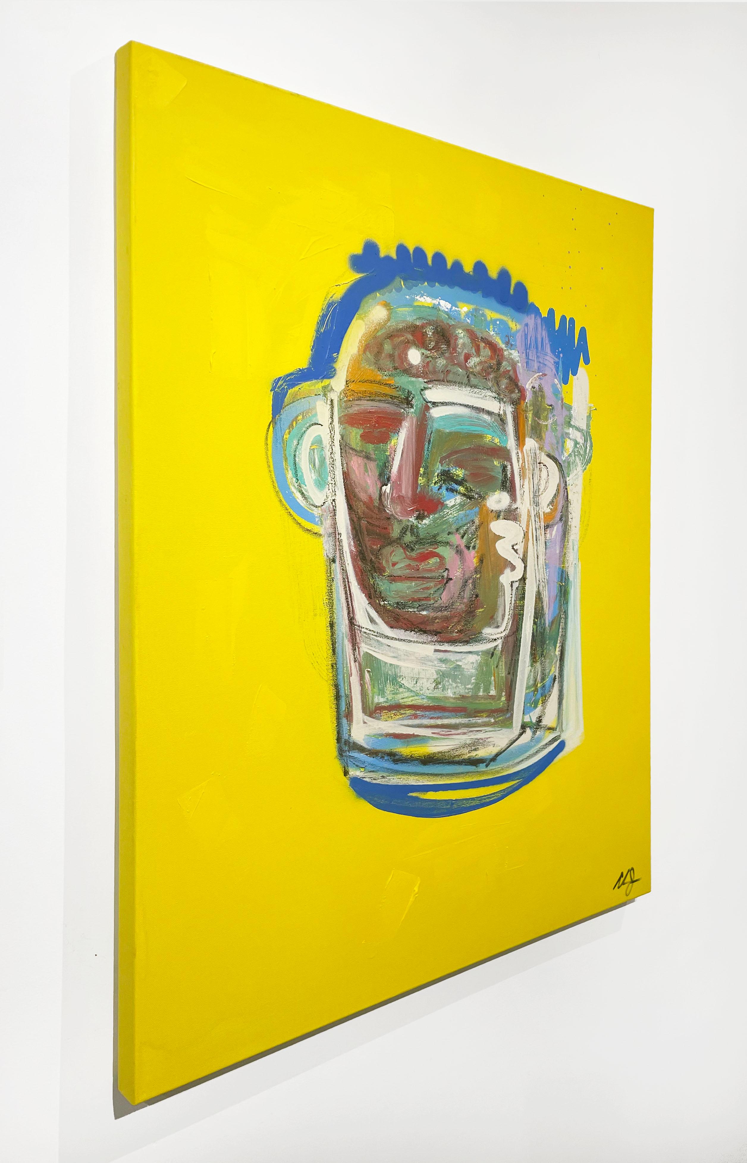 Fore Thought - Contemporary Painting by Clarence James