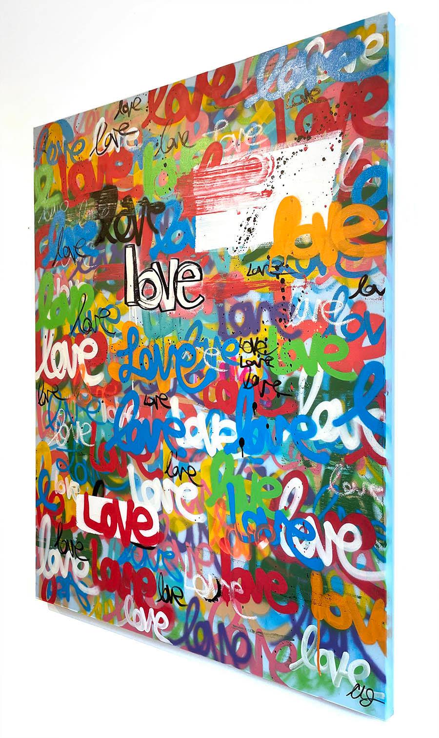 Amare tutti - Painting Contemporaneo di Clarence James