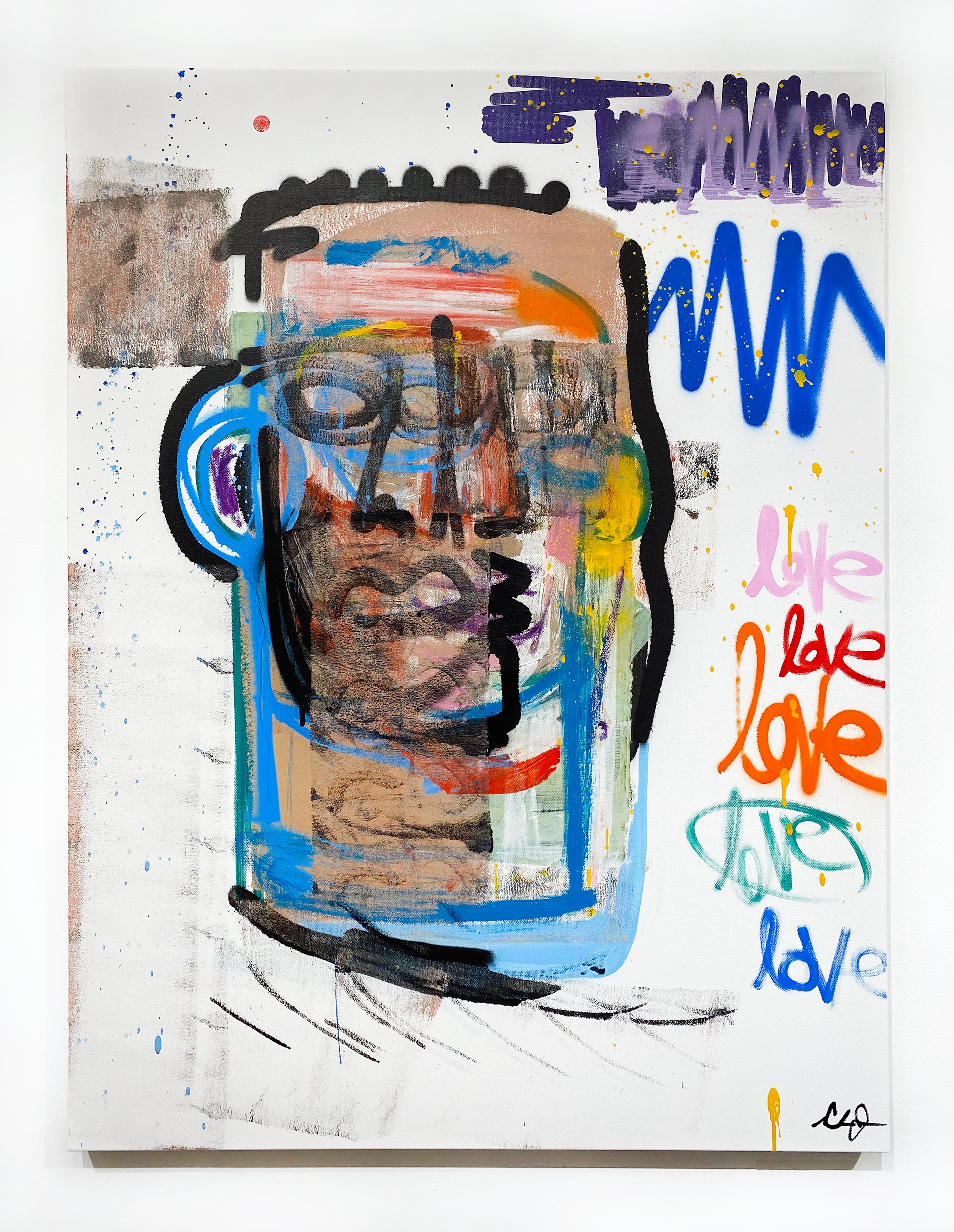 Love -Topia - Painting by Clarence James