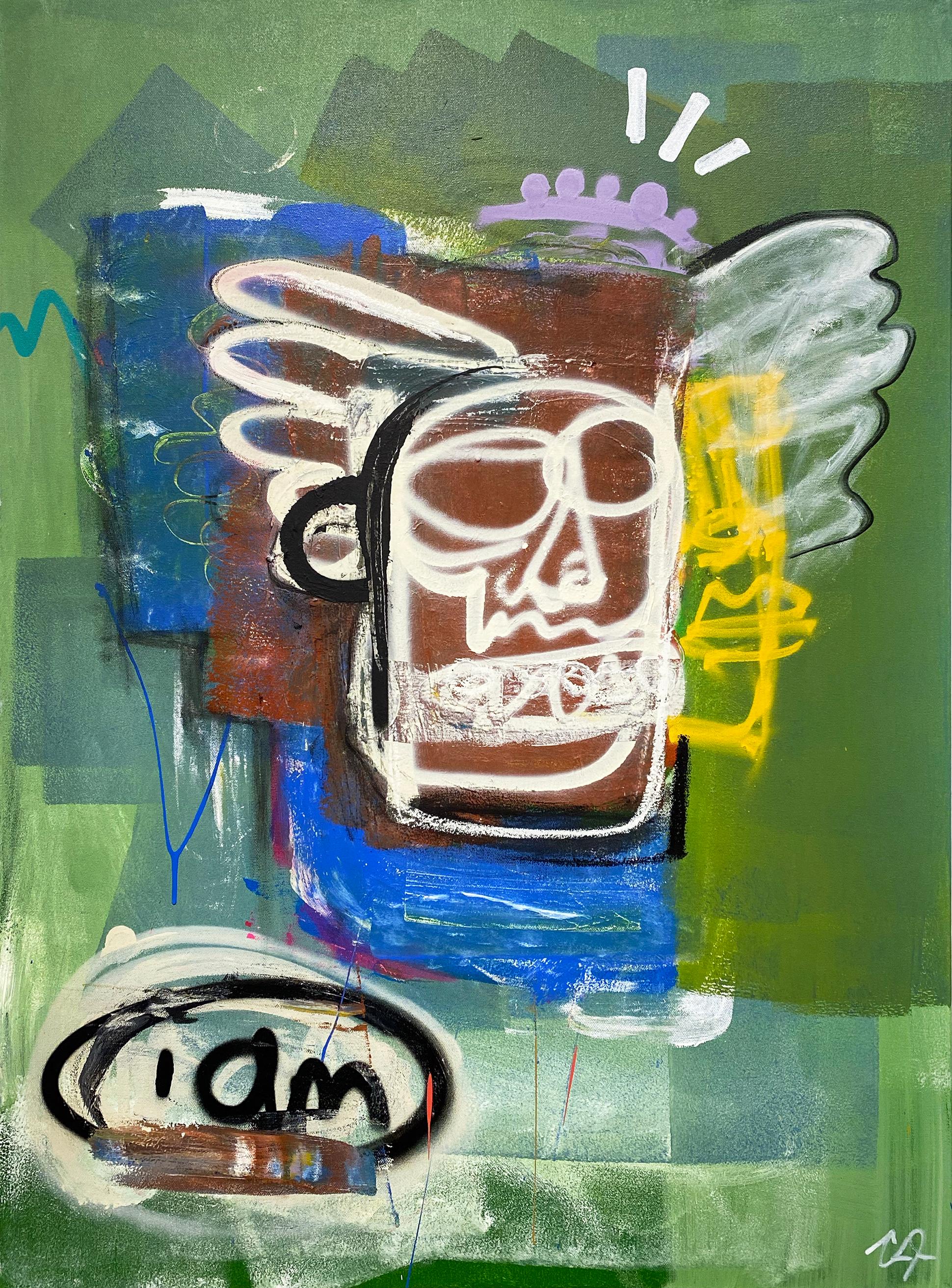 Meta – Painting von Clarence James