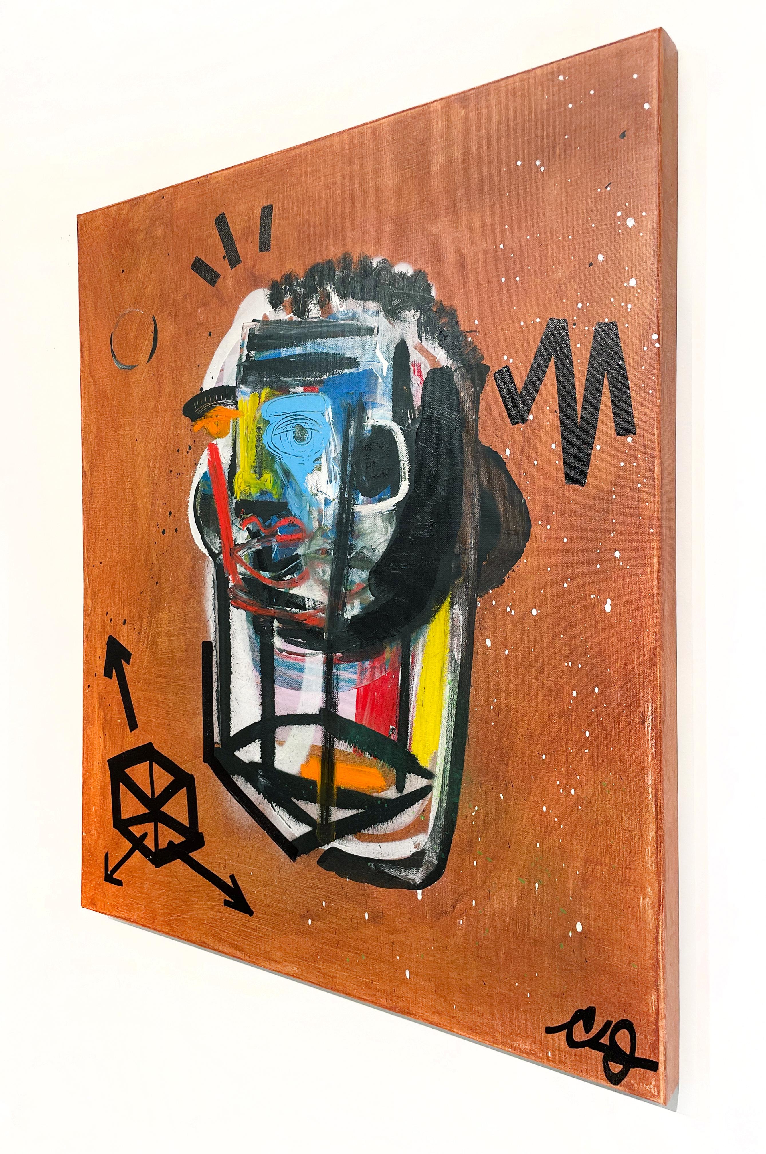 Mind - Street Art Painting by Clarence James