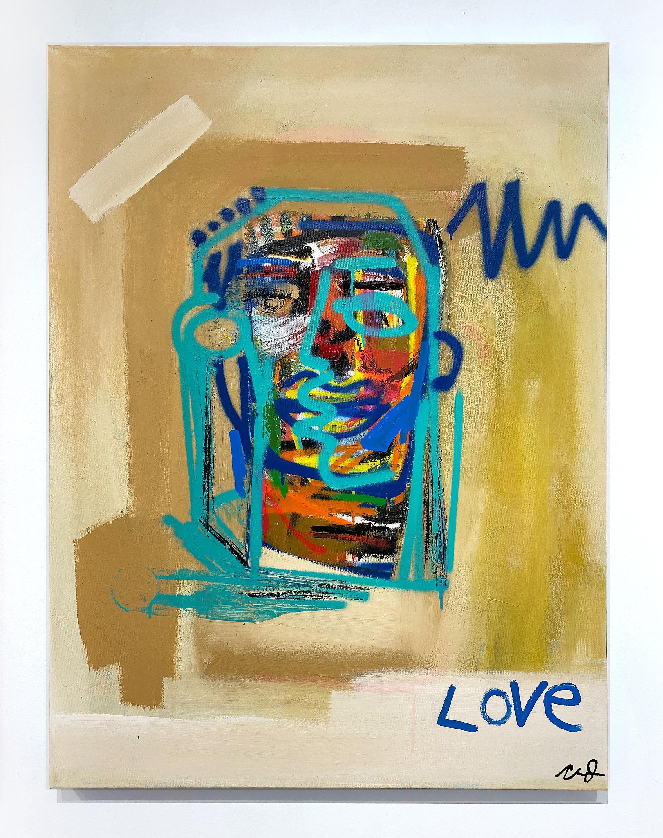 Werden Sie, was Sie sich wünschen (Zeitgenössisch), Painting, von Clarence James