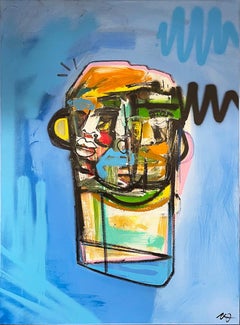Spray Paint Portrait Paintings