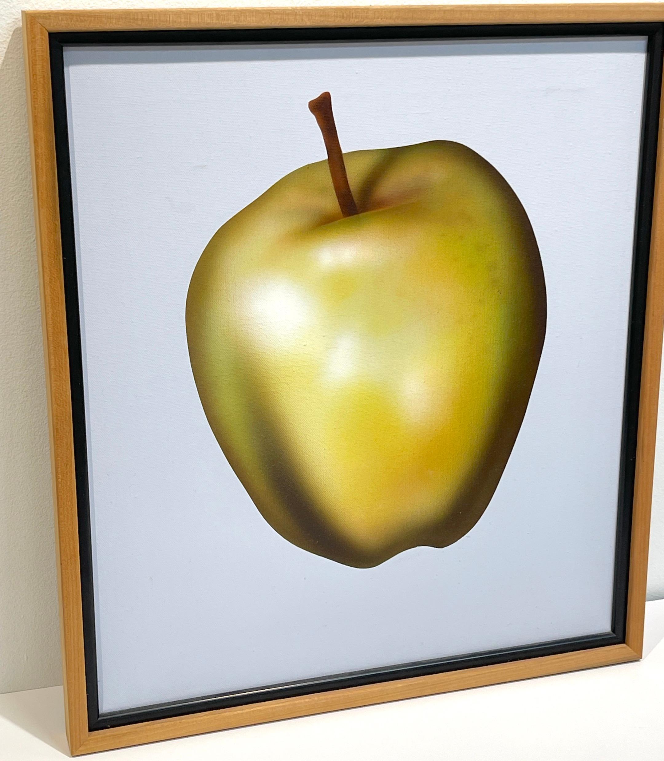 Clarence Measelle, (American, b. 1947) Green Apple, 1983 In Good Condition For Sale In West Palm Beach, FL