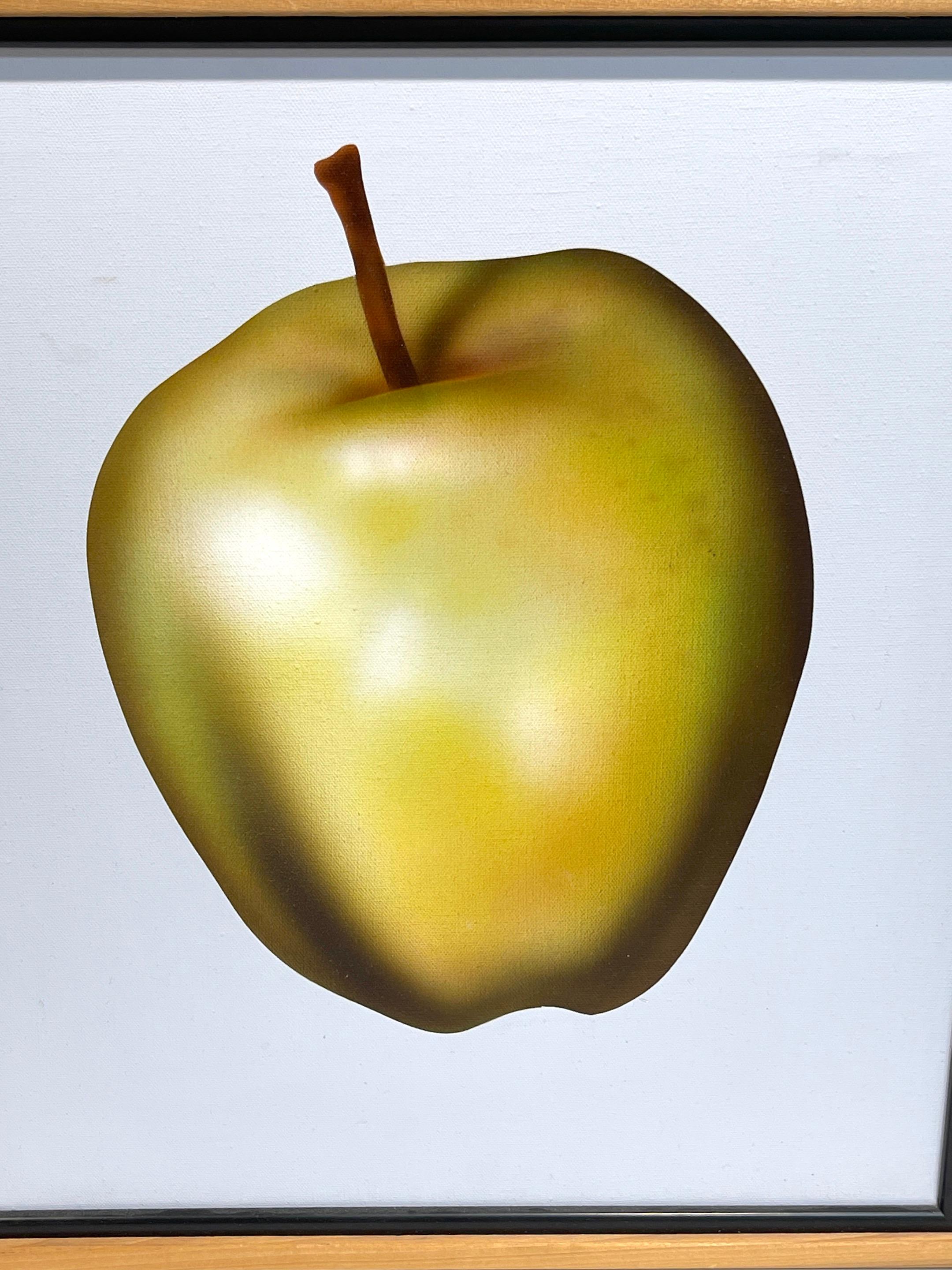 Canvas Clarence Measelle, (American, b. 1947) Green Apple, 1983 For Sale