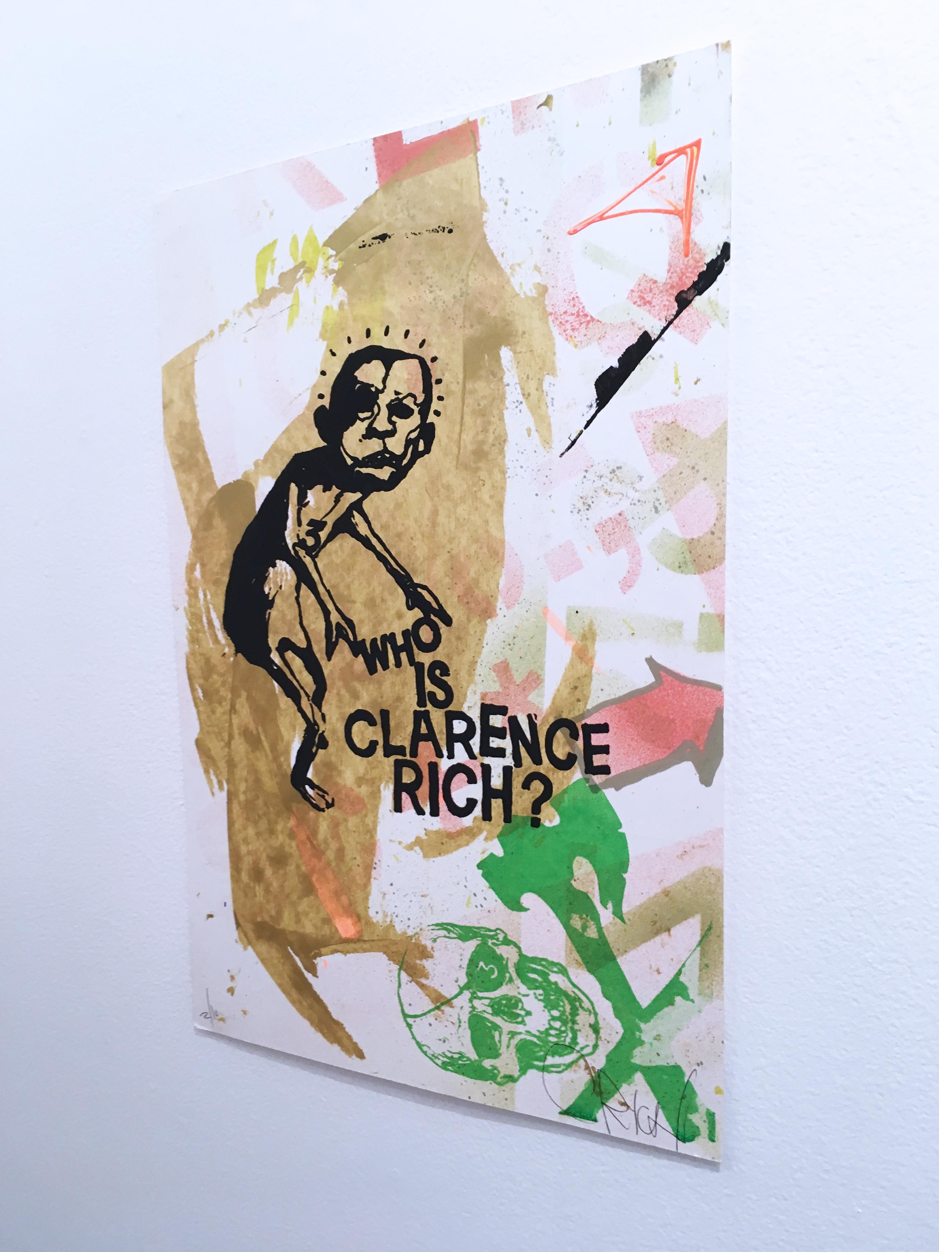 Who is Clarence Rich, Druck 2017 im Angebot 3