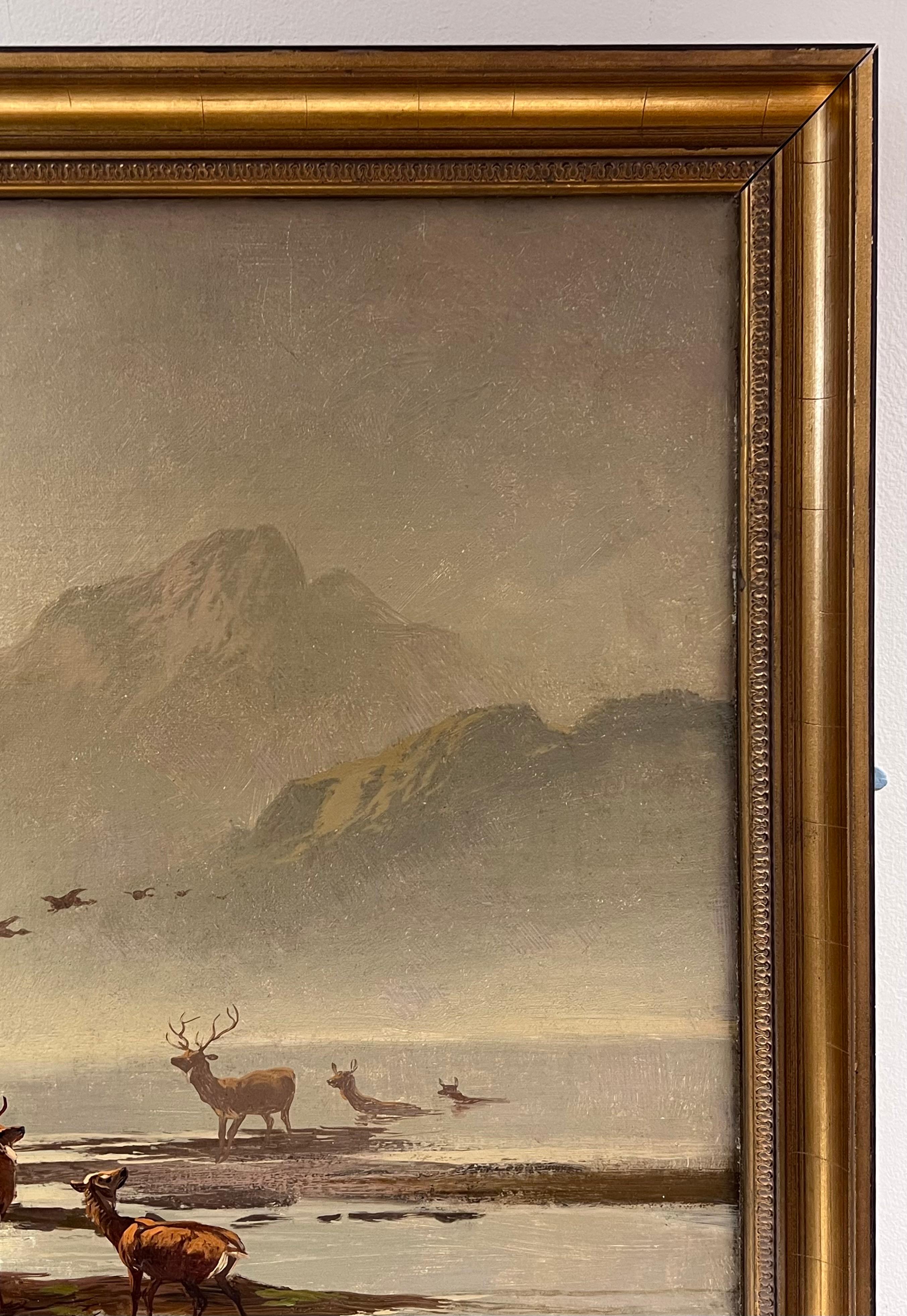 The Highland Family

by Clarence Roe (1850-1920)
signed oil painting on canvas with board backing, framed
framed: 28 x 40 inches
canvas: 24 x 36 inches
condition: very good
provenance: private collection

Clarence Henry Roe (1850–1909) was a British