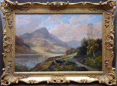 Loch Shiel - Landschafts-Ölgemälde der schottischen Highlands aus dem 19. Jahrhundert