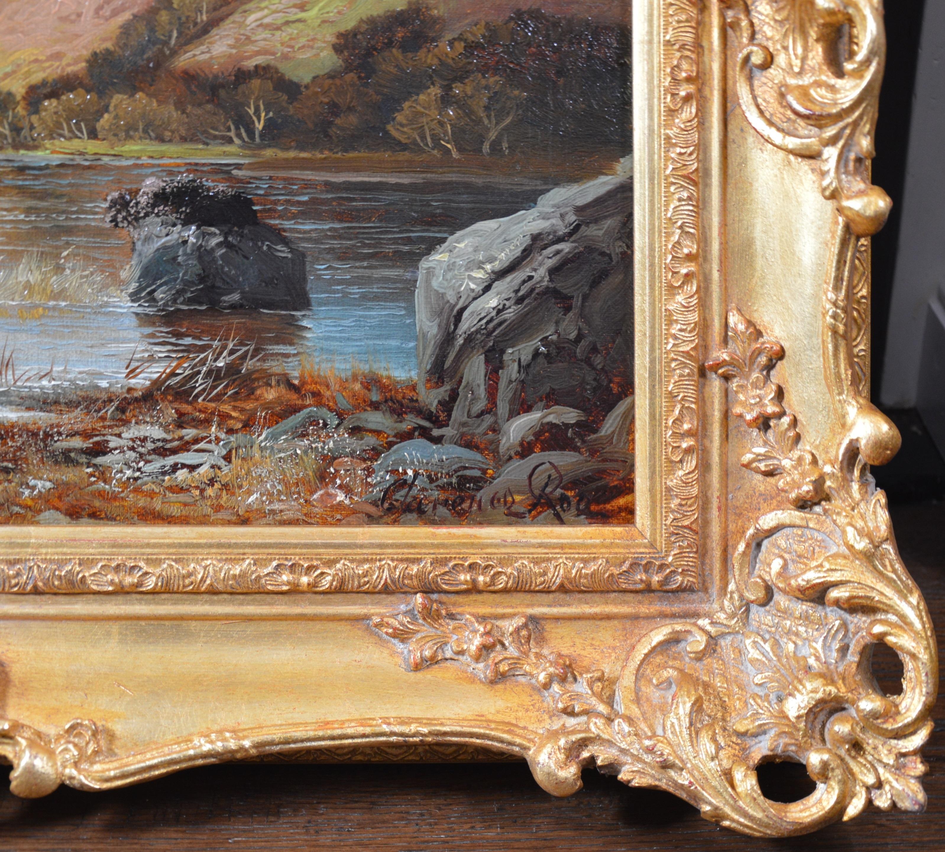 Rydal Water, Westmorland - 19th Century Landscape Oil Painting of Lake District  4