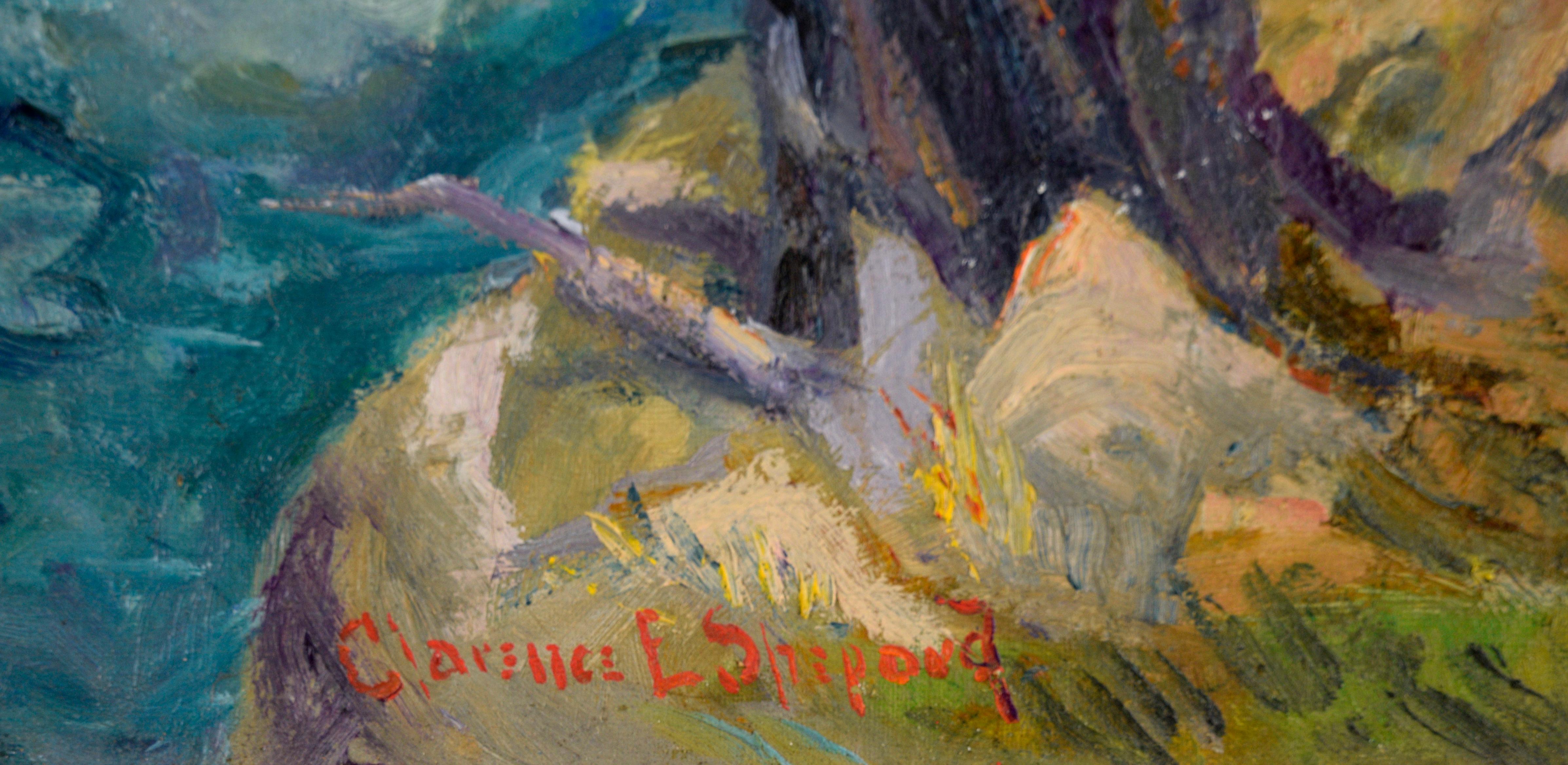 Point Lobos Seascape in Oil on Canvas 3