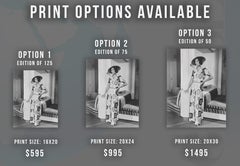 Eleanor Powell Fashion Portrait Globe Photos Fine Art Print