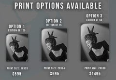 Olivia de Havilland in Feathers Fine Art Print