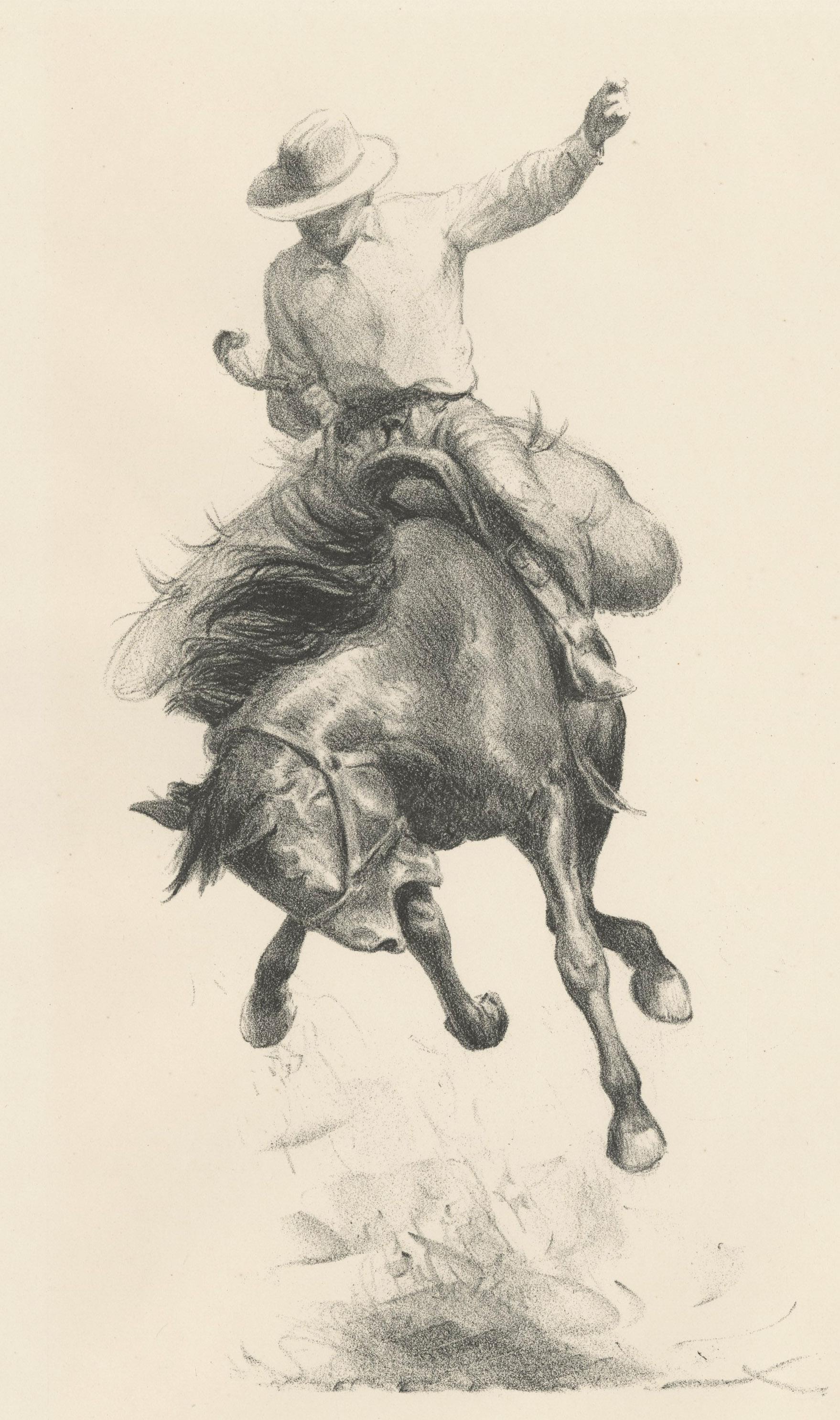 Action Plus - Print by Clarence W. Anderson