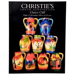 Vintage Clarice Cliff Christie's Catalogue November 1998 