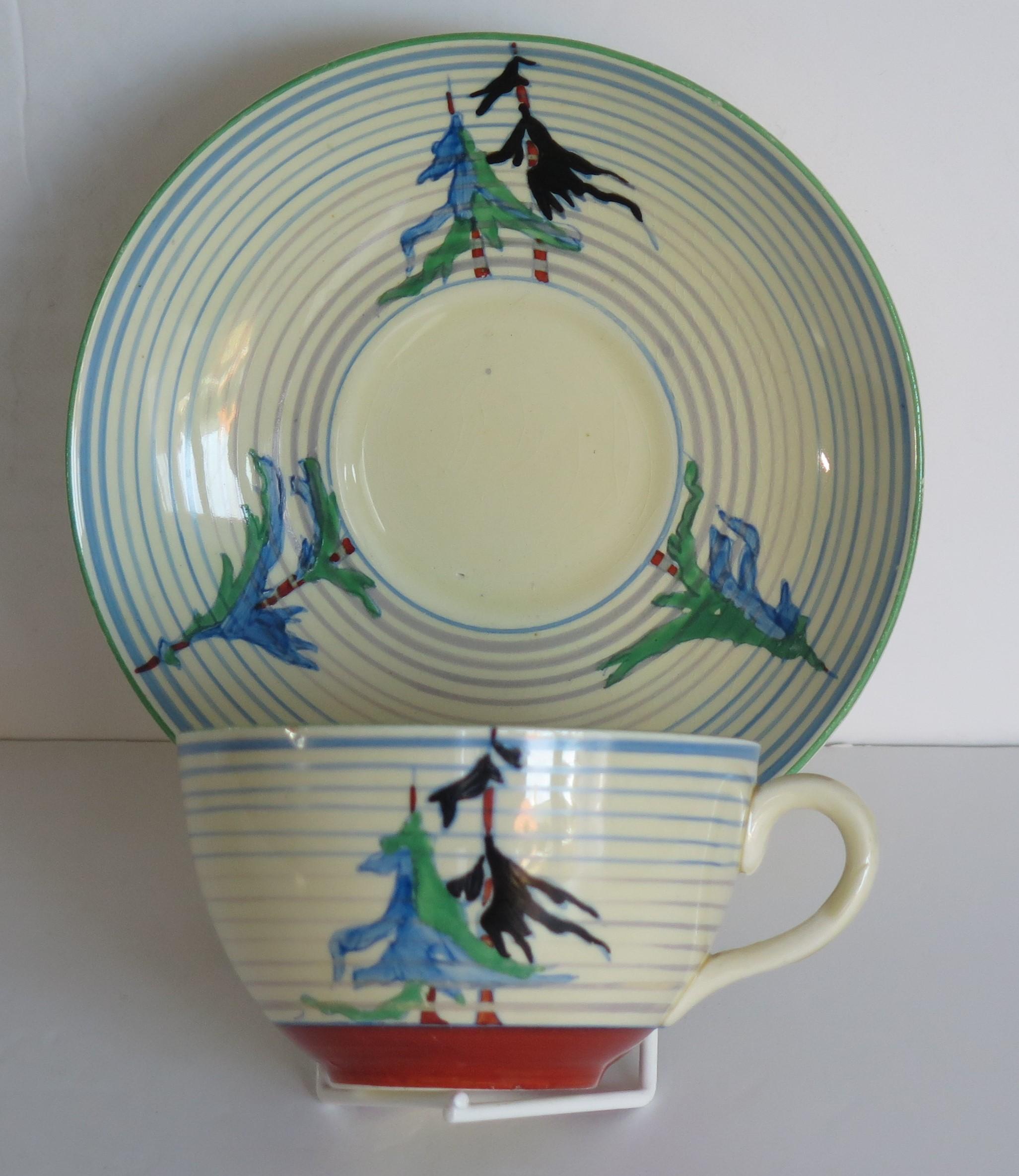 clarice cliff pattern identification