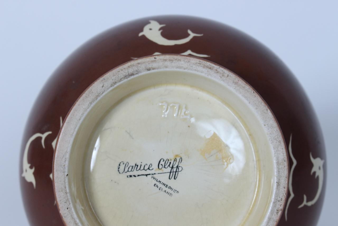 Clarice Cliff per Wilkinson LTD Vaso in ceramica 
