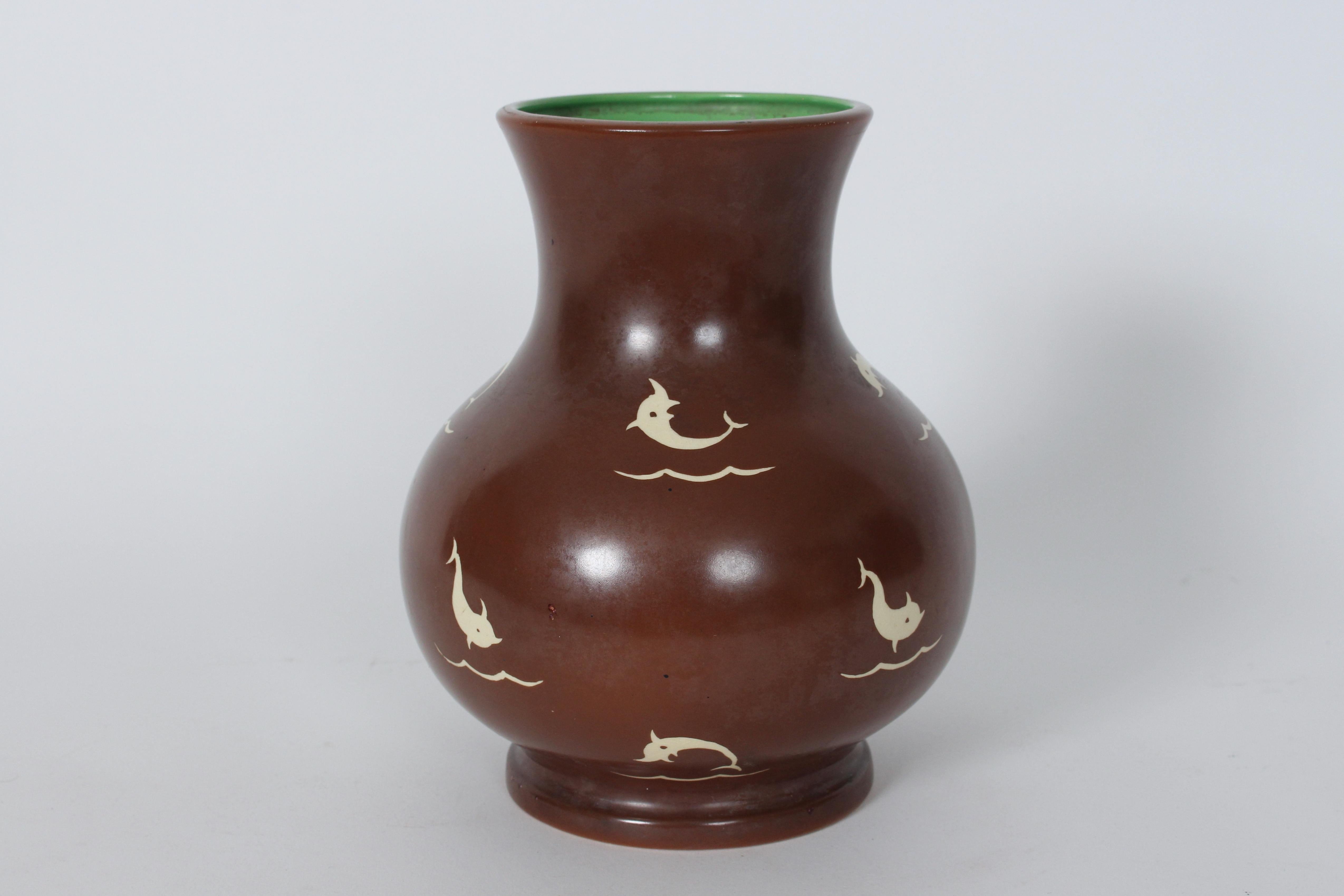 Inglese Clarice Cliff per Wilkinson LTD Vaso in ceramica 
