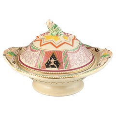 Clarice Cliff LAURA KNIGHT CIRCUS TUREEN C.1933