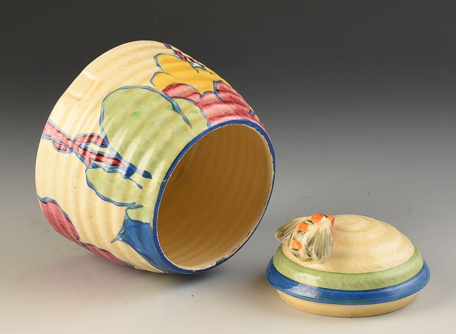 Clarice Cliff MIELERA DE OTOÑO PASTEL C.1932 en Excelente estado para la venta en Stourbridge, West Midlands