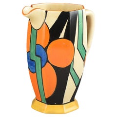 Clarice Cliff PICASSO FLOWER ATHENS JUG C.1930