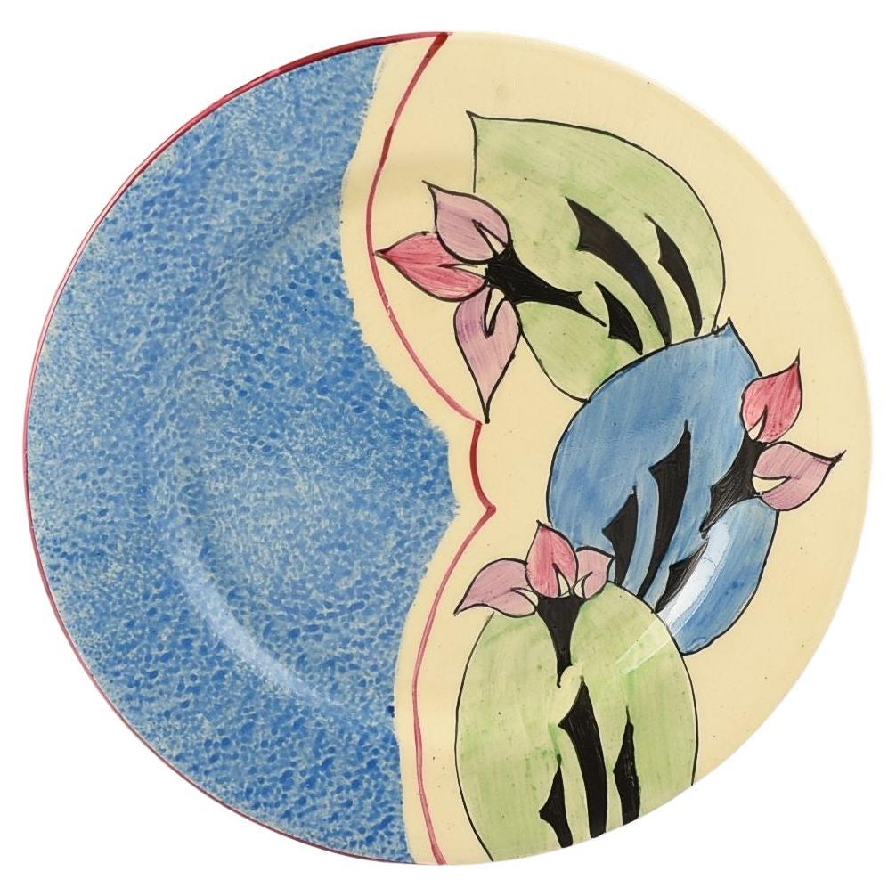 Clarice Cliff TAPA DE VACA MORADA C.1933