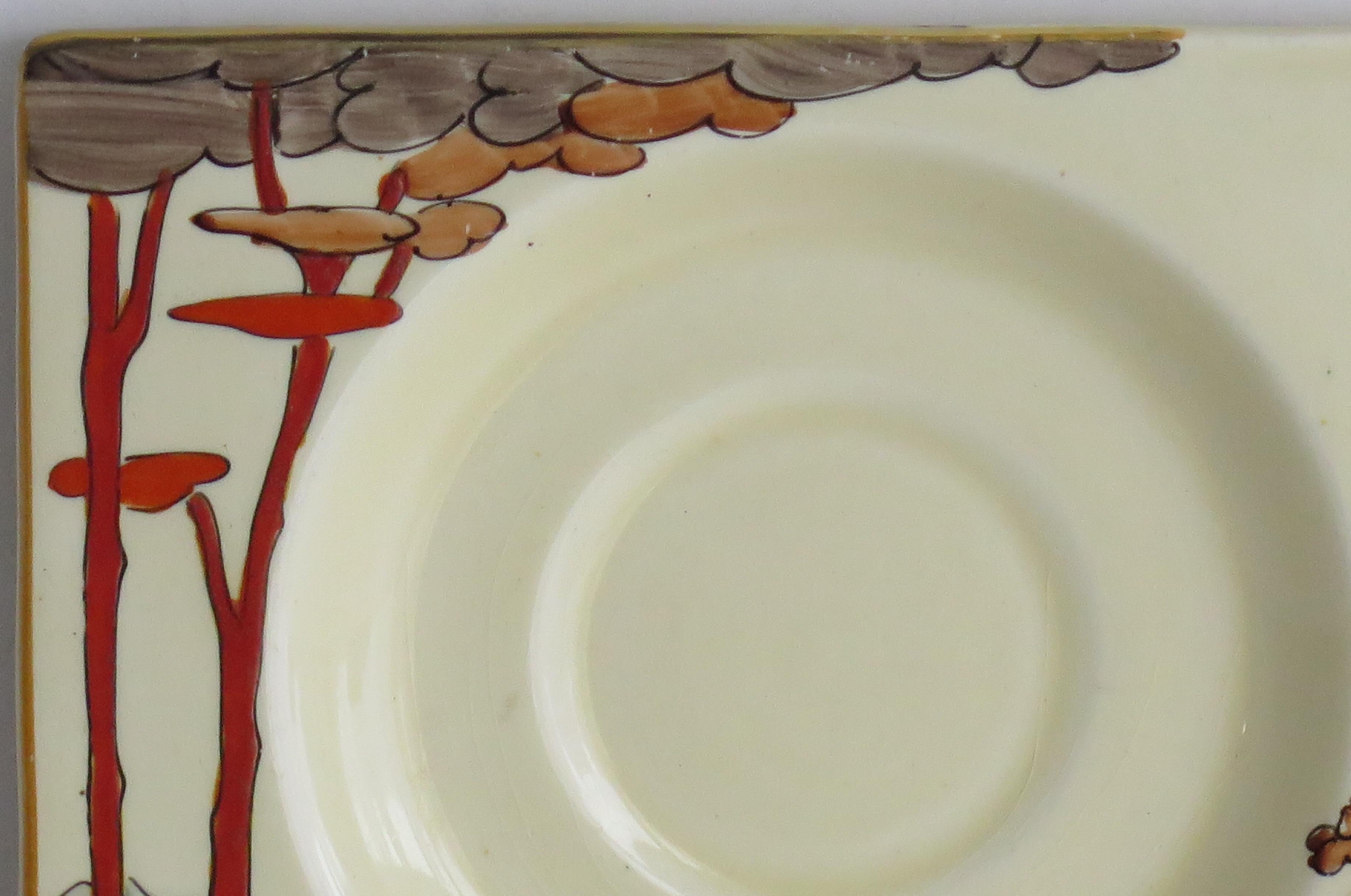 clarice cliff plates for sale