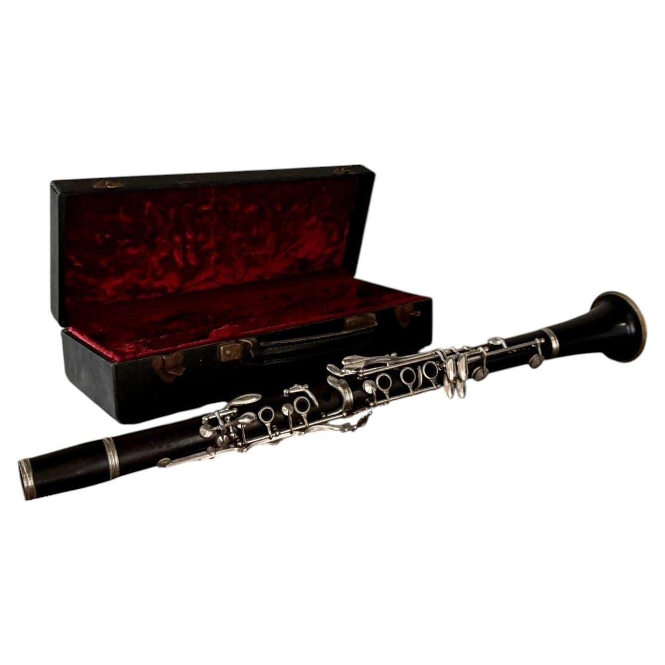 Clarinet in Its Case – Malerne Paris Standard For Sale
