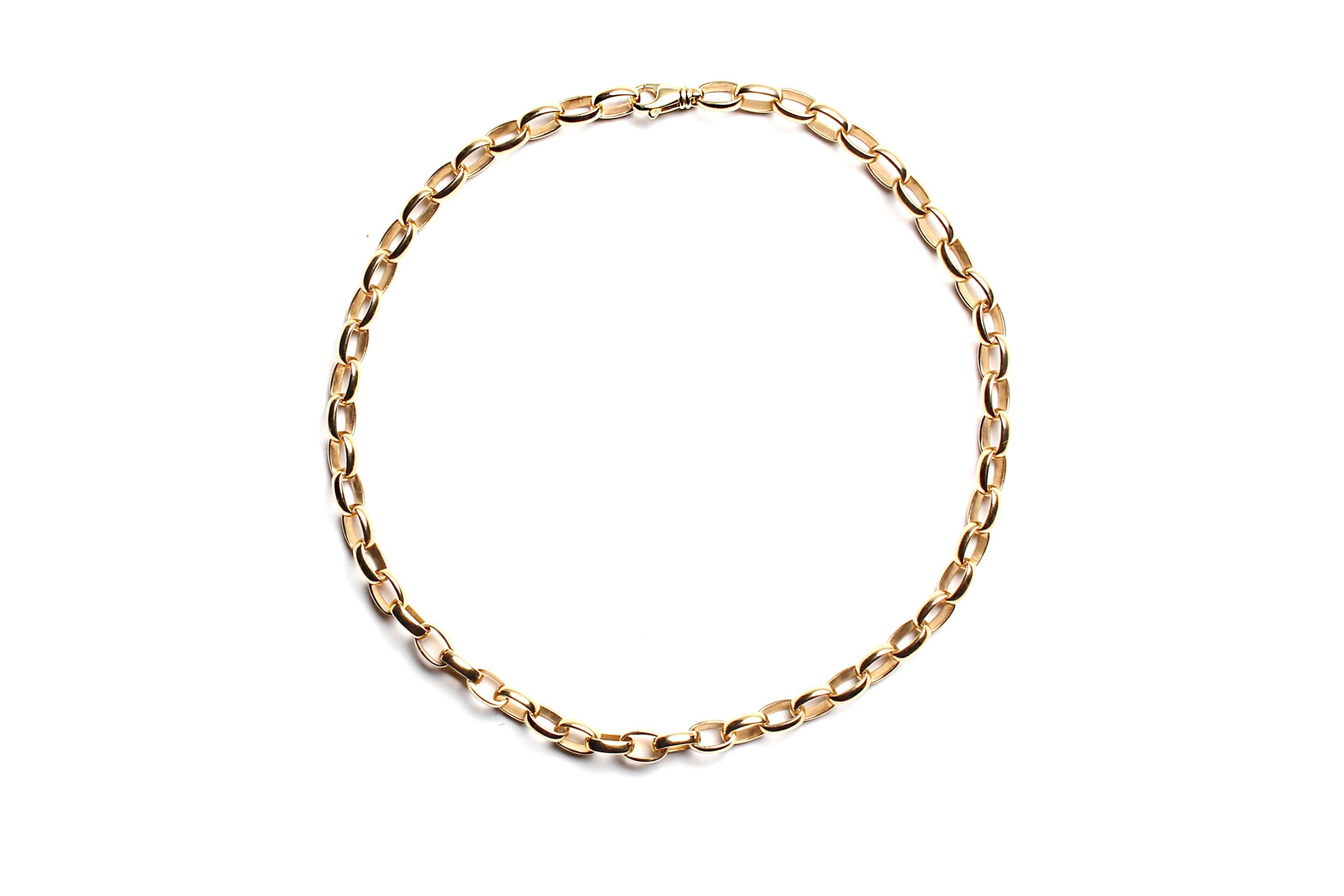 Clarissa Bronfman Collier pendentif soleil en or 14 carats avec chaîne à maillons en or, topaze et diamants en vente 1