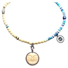 Silver Beaded Necklaces