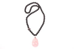 Clarissa Bronfman Buddha Pendant Beaded Necklace