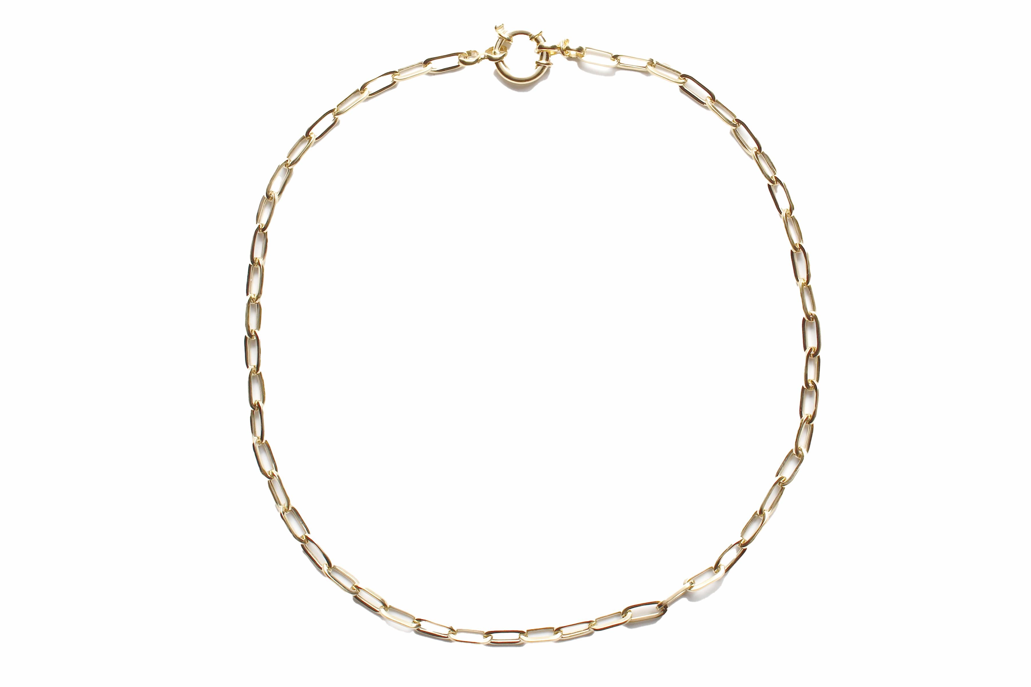 CLARISSA BRONFMAN Gold Diamant Smaragd Baum Ebenholz Anhänger & Gold Link Kette im Zustand „Neu“ im Angebot in New York, NY