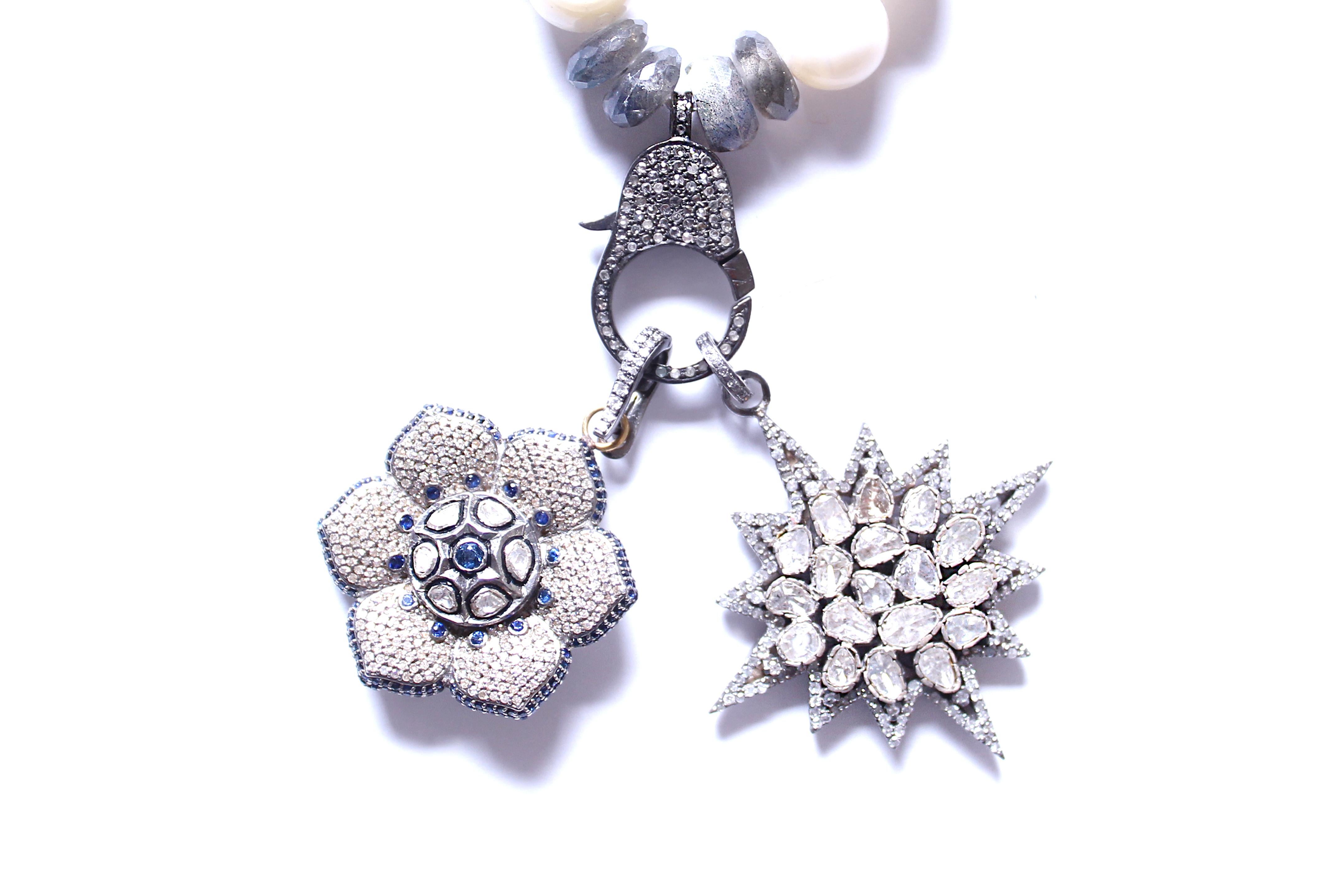 multiple charm holder for necklace