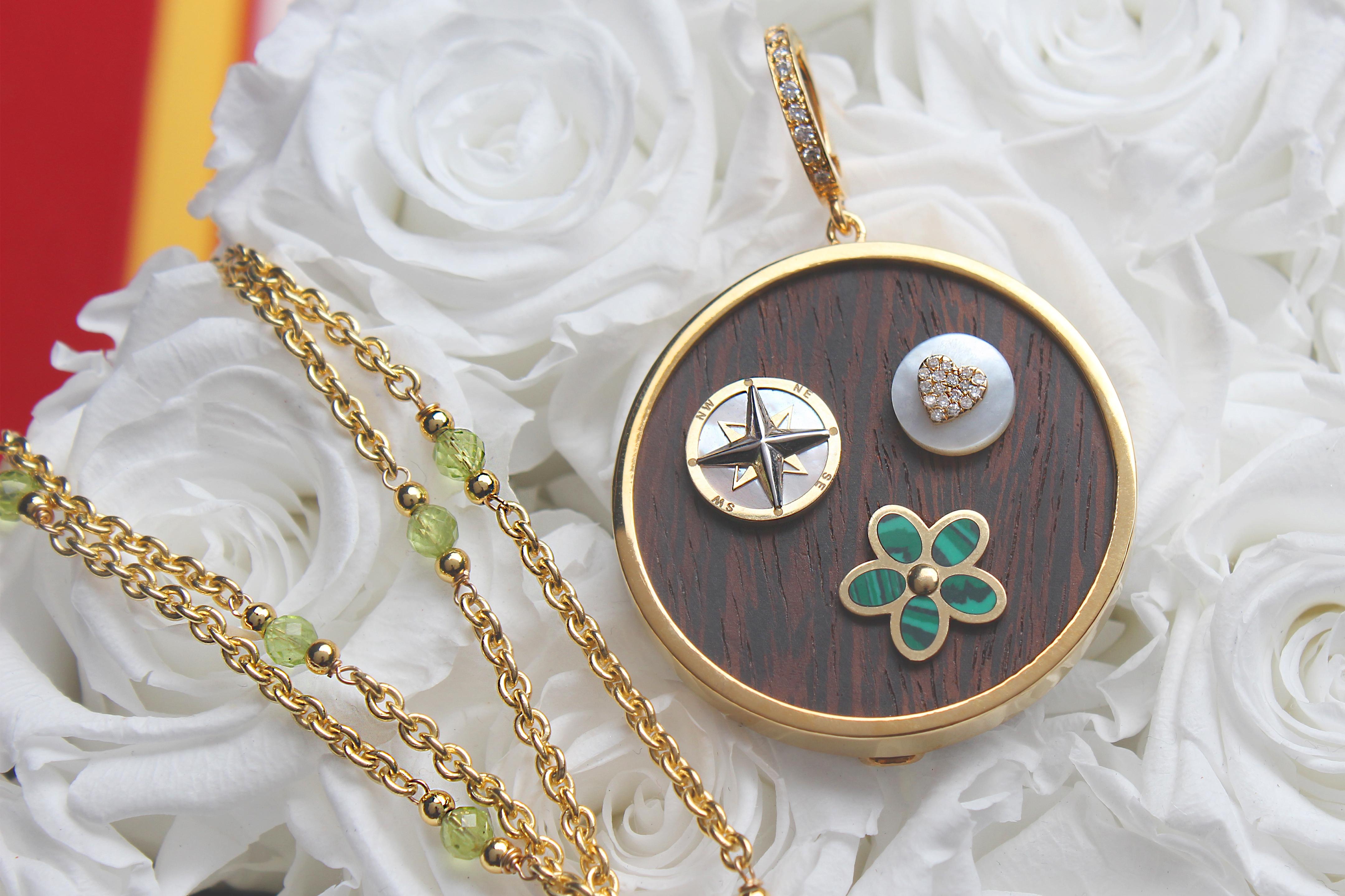 Clarissa Bronfman Ruby Diamond Labradorite Carmen… - image 9