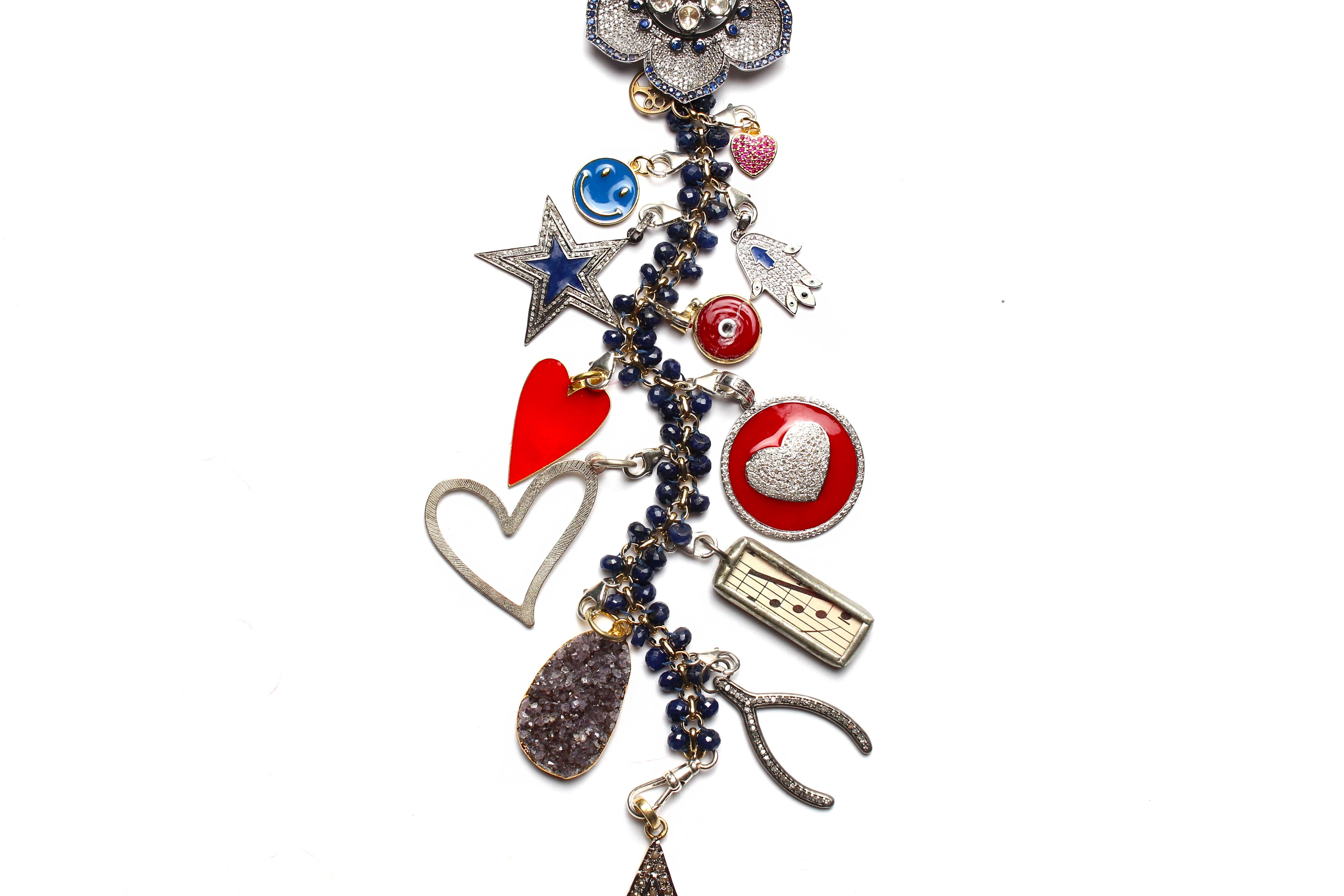 Clarissa Bronfman Signatur Fabulous Eminence Symbol-Baum-Halskette im Angebot 1
