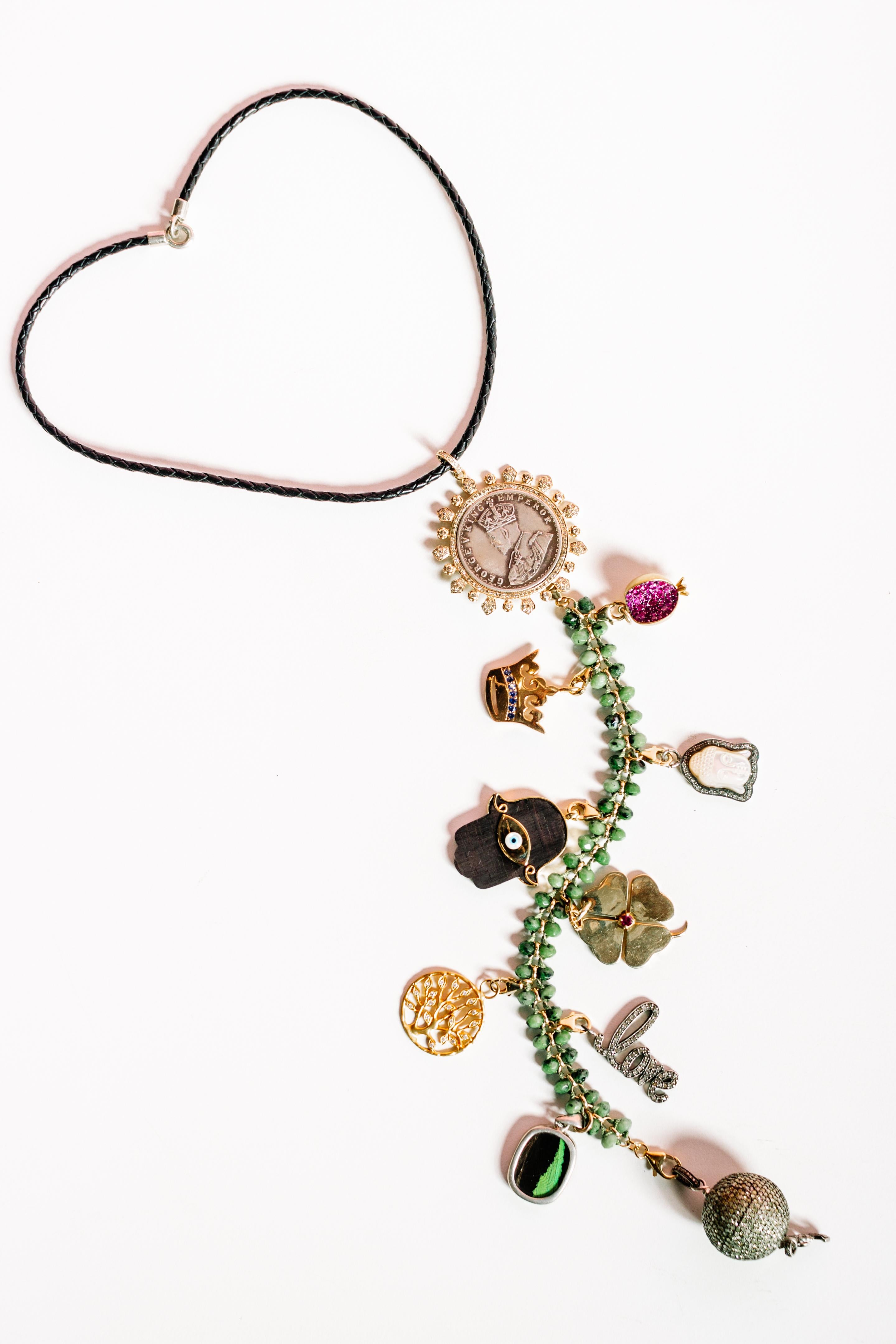 Clarissa Bronfman Signature Symbol Tree Necklace (Zeitgenössisch)