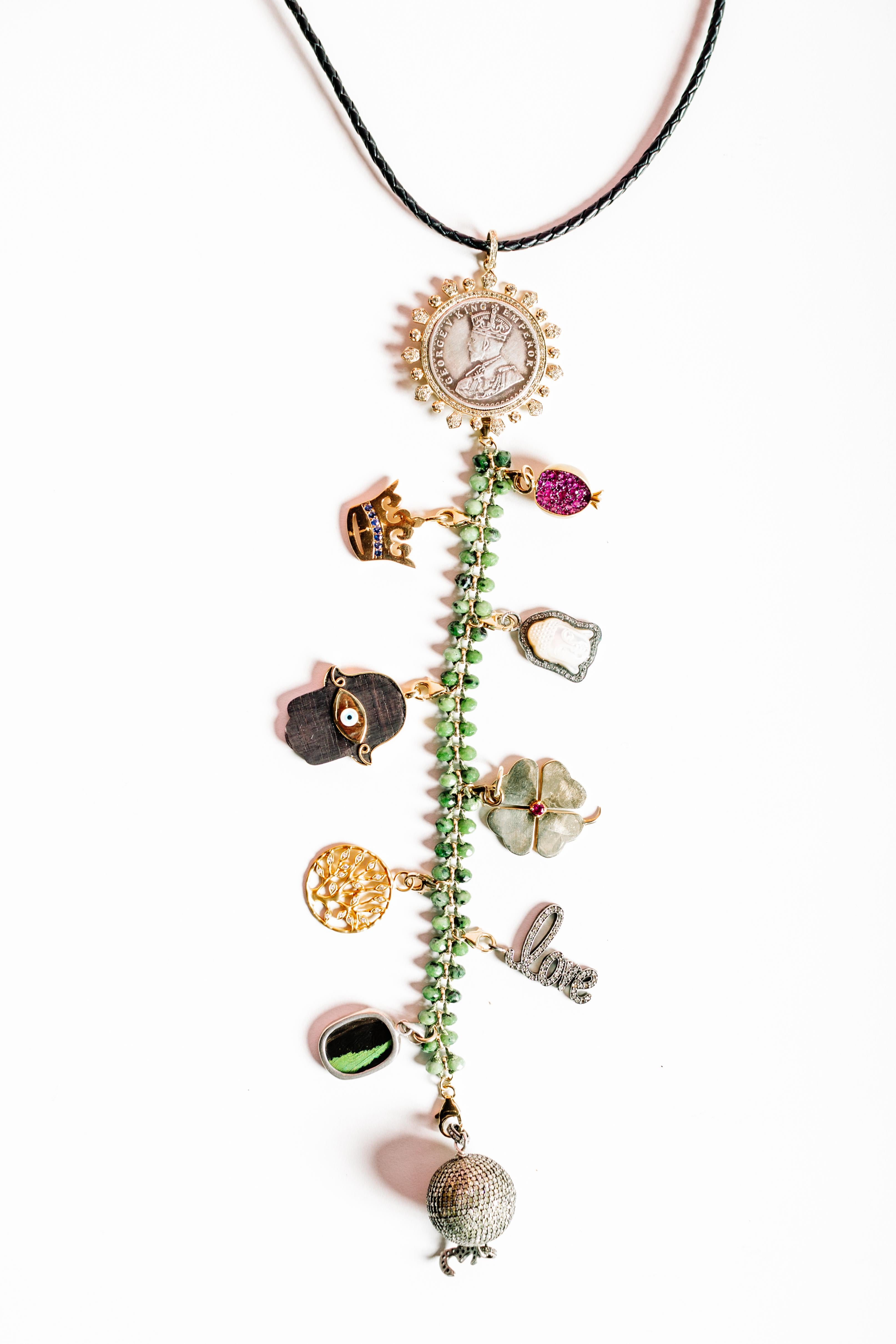 Clarissa Bronfman Signature Symbol Tree Necklace im Zustand „Neu“ in New York, NY