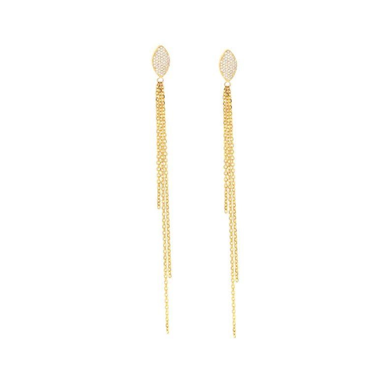 Marquise Cut Clarissa Earrings For Sale