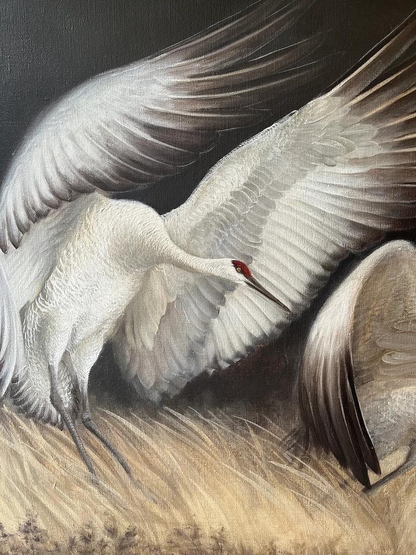 Homing In - Painting by Clarissa James