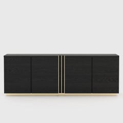 Clark Black Ash Sideboard