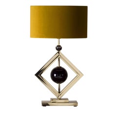 Lampada da tavolo Clark in stile geometrico