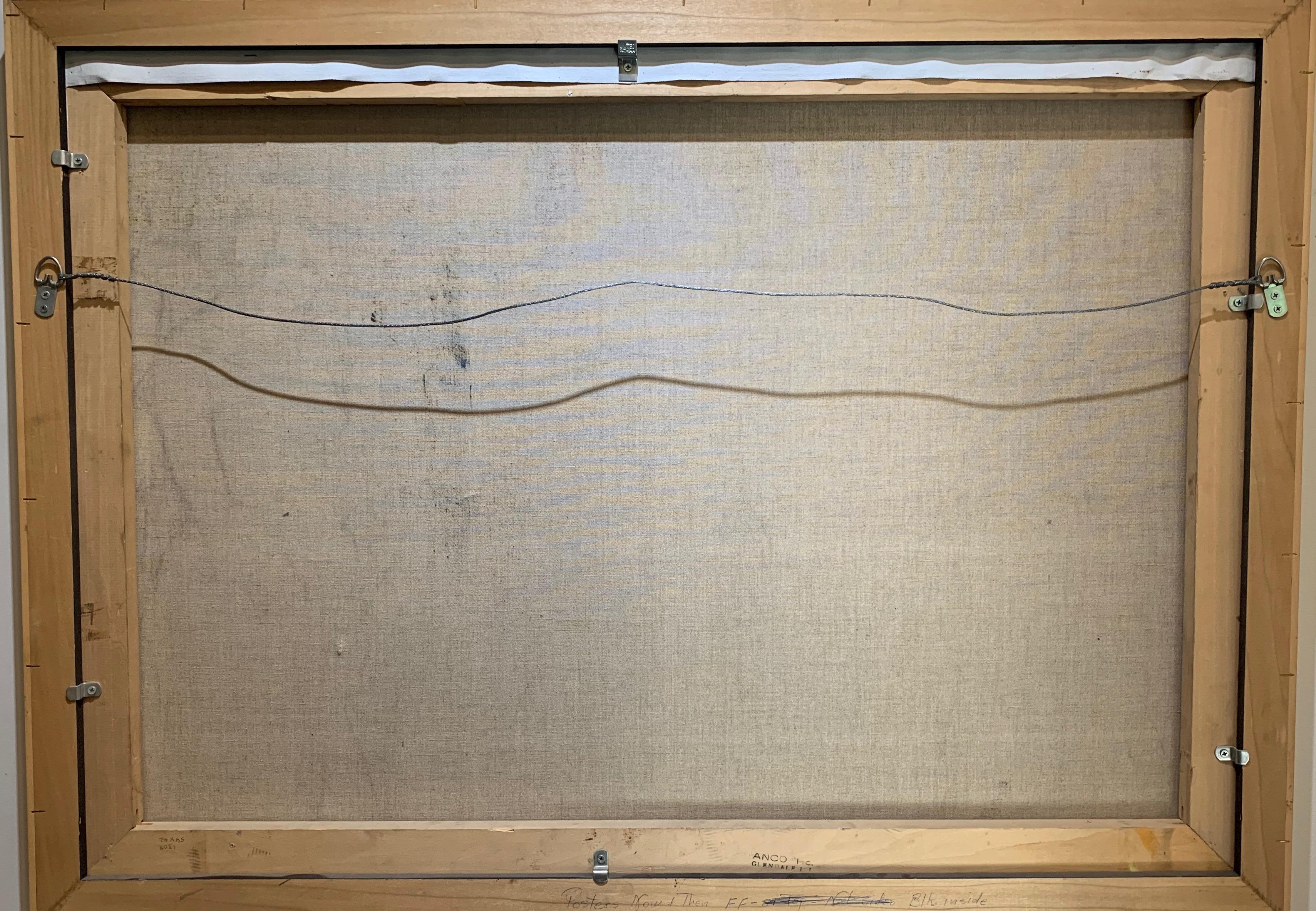 1964 Pintura al Óleo Realista Americana Niñas Sicilianas en venta 5