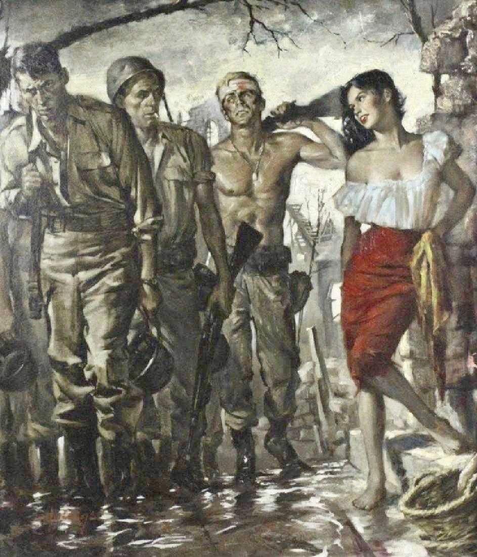 Figurative Painting de Clark Hulings - Empresa K - Portada del libro