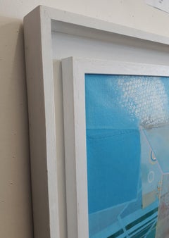 Cloud Machine, Clark Nicol, Original Abstract Sky Painting, Affordable Artwork
