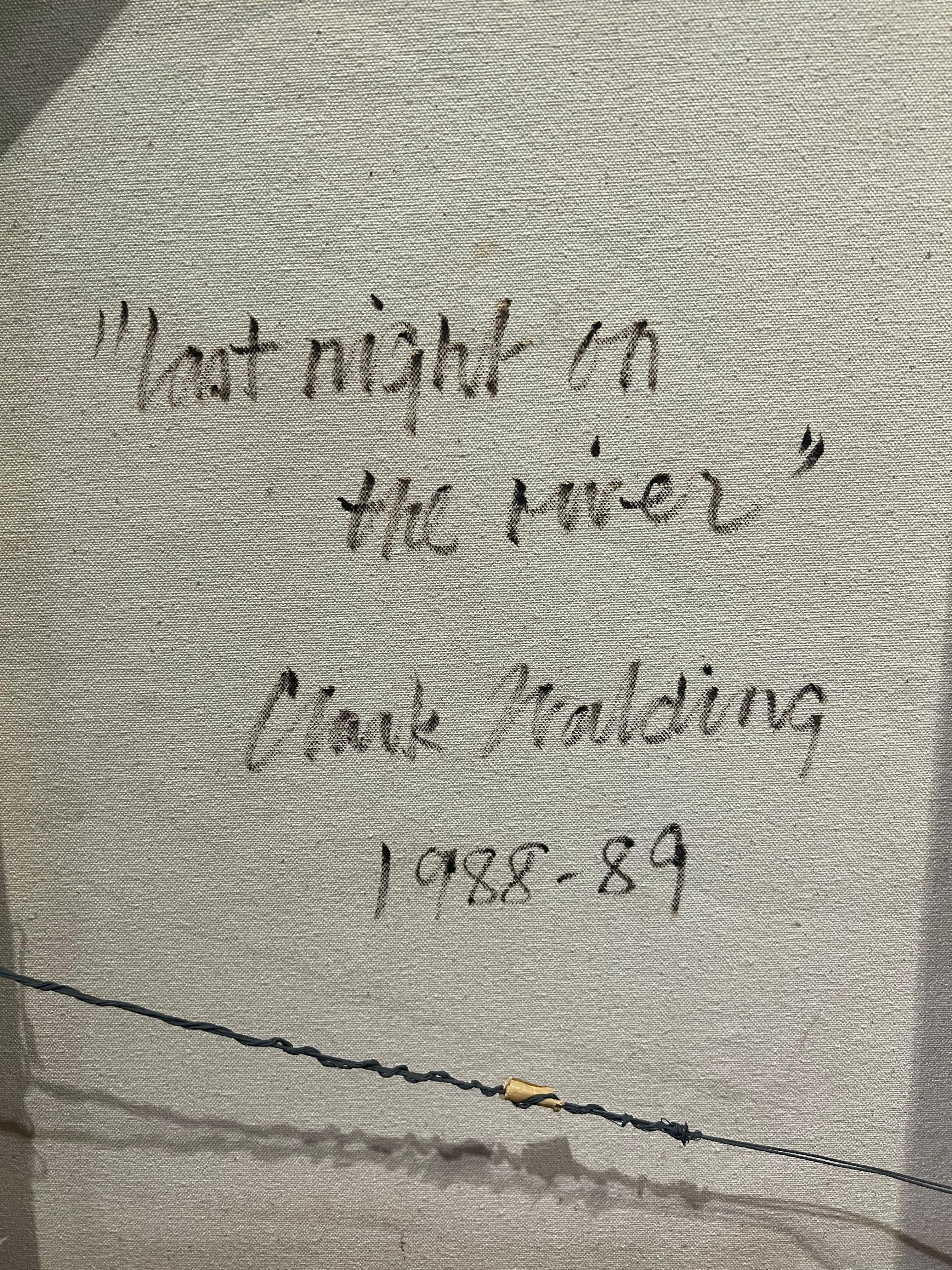 Clark Walding- Last Night on the River 1988-1989 For Sale 1