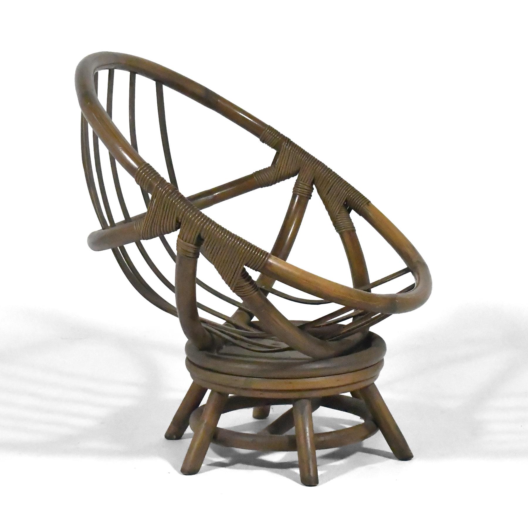 Sillón informal de ratán Clarke en venta 4