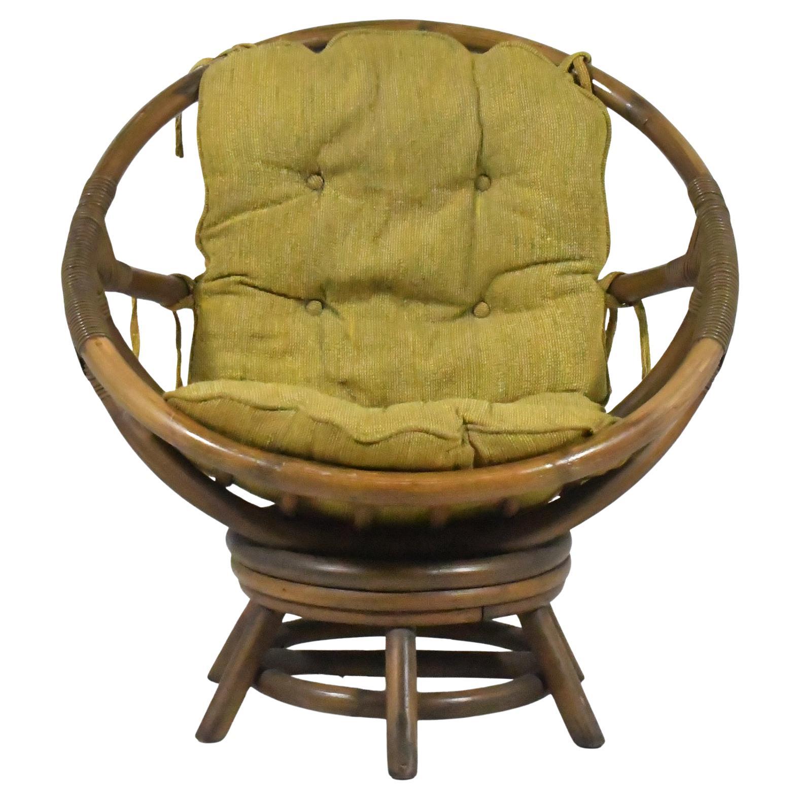 Sillón informal de ratán Clarke
